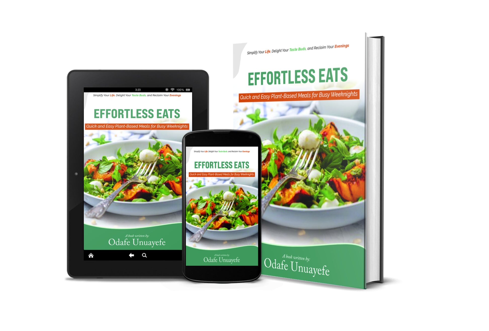 Effortless Eats: A quick plant-based recipe guide designed for busy professionals to simplify healthy eating, boost energy, and improve productivity. Featuring 50+ easy-to-follow recipes for breakfast, lunch, and dinner. Download now to start your healthy eating journey!